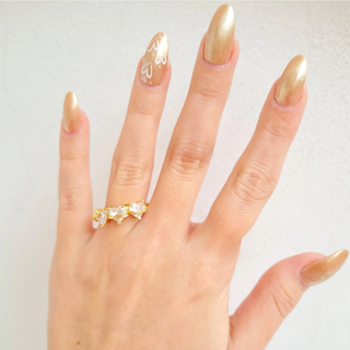 The Three Holy Hearts Ring