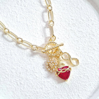 Sacred Heart Charm Chain