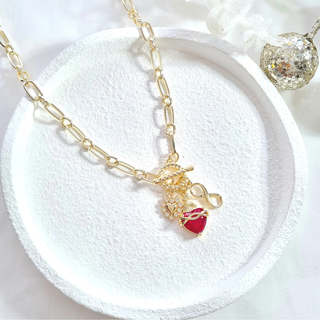 Sacred Heart Charm Chain
