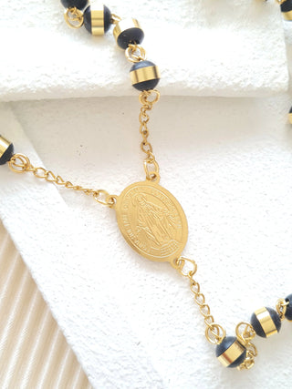 Our Lady of Grace Rosary Necklace