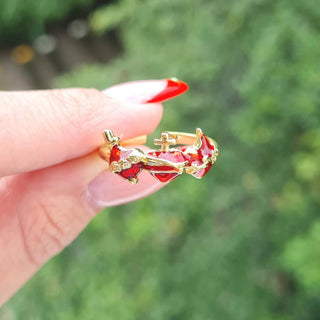 Holy Family Triple Hearts Ring