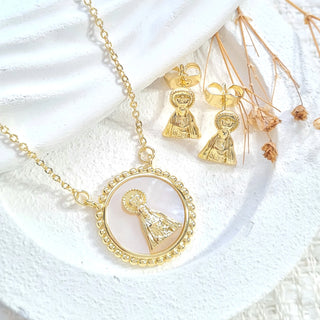 Our Lady of Aparecida Medallion Set