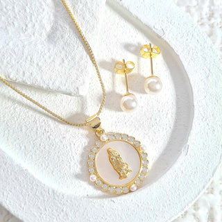 Luminous Guadalupe Pearl Set