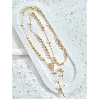 Virgin of Guadalupe Gold Rosary