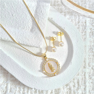 Luminous Guadalupe Pearl Set