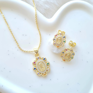 Our Lady of Guadalupe Floral Set
